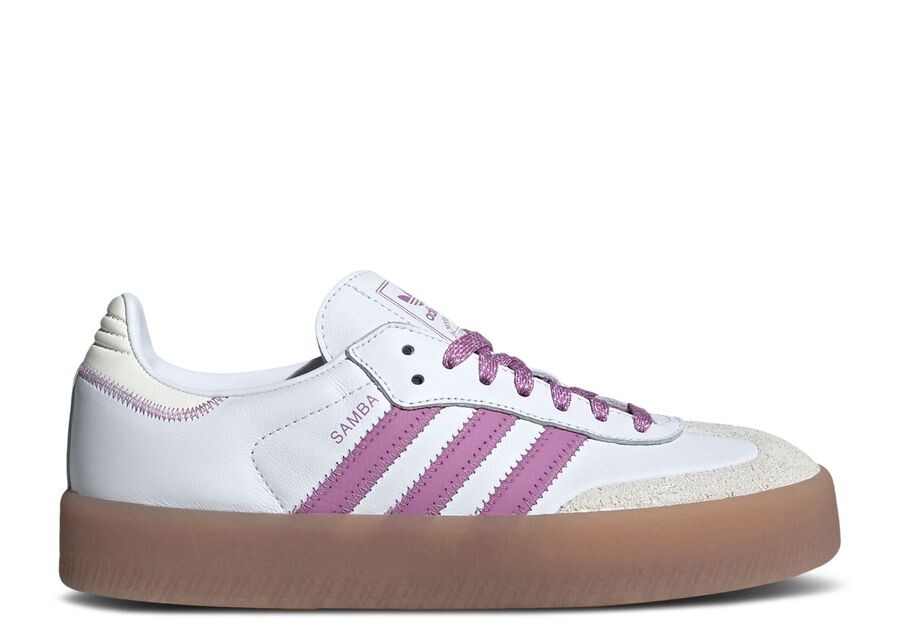 

Кроссовки adidas Wmns Sambae, цвет White Preloved Purple