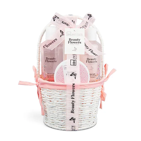 

Набор для ванной комнаты Beauty Flowers Basket Idc Institute, 1 UD