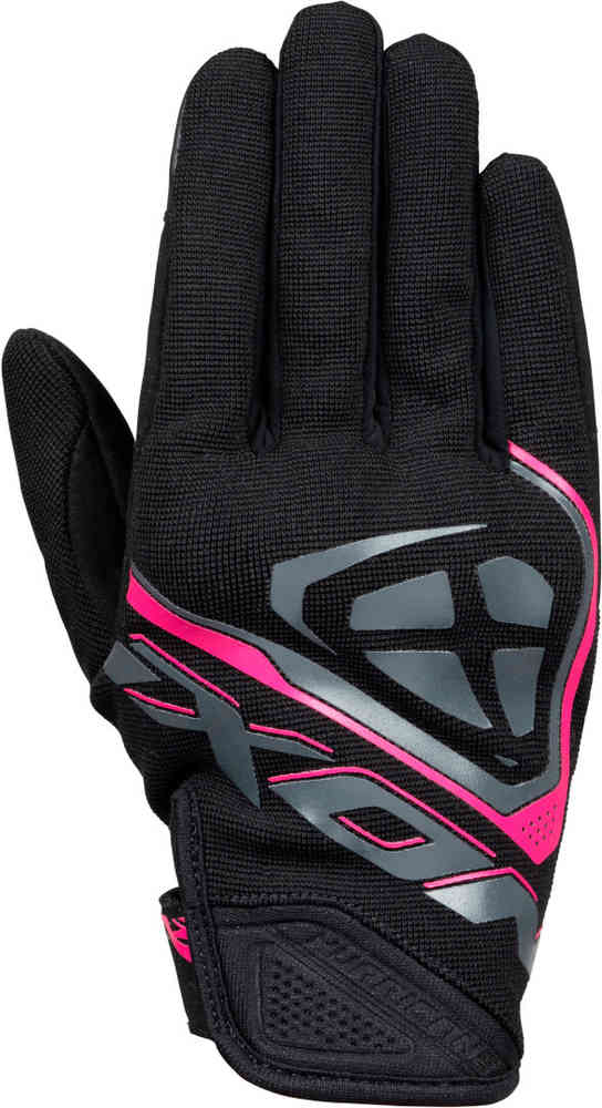 цена Женские мотоциклетные перчатки Hurricane Ixon, черный/розовый