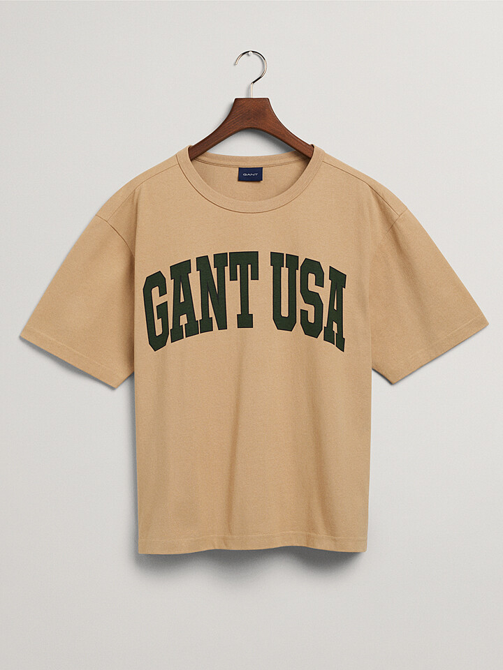 

Футболка Gant, бежевый