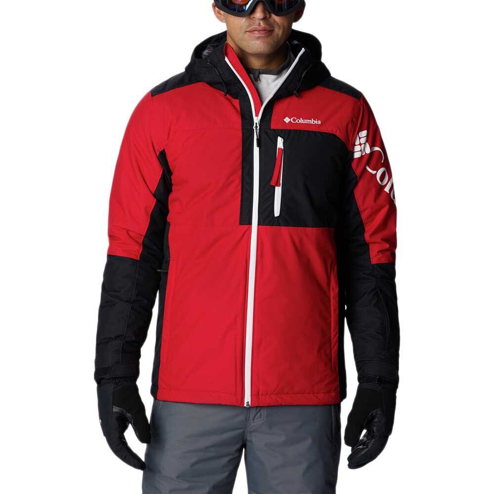 

Куртка Columbia Timberturner II Full Zip Rain, красный