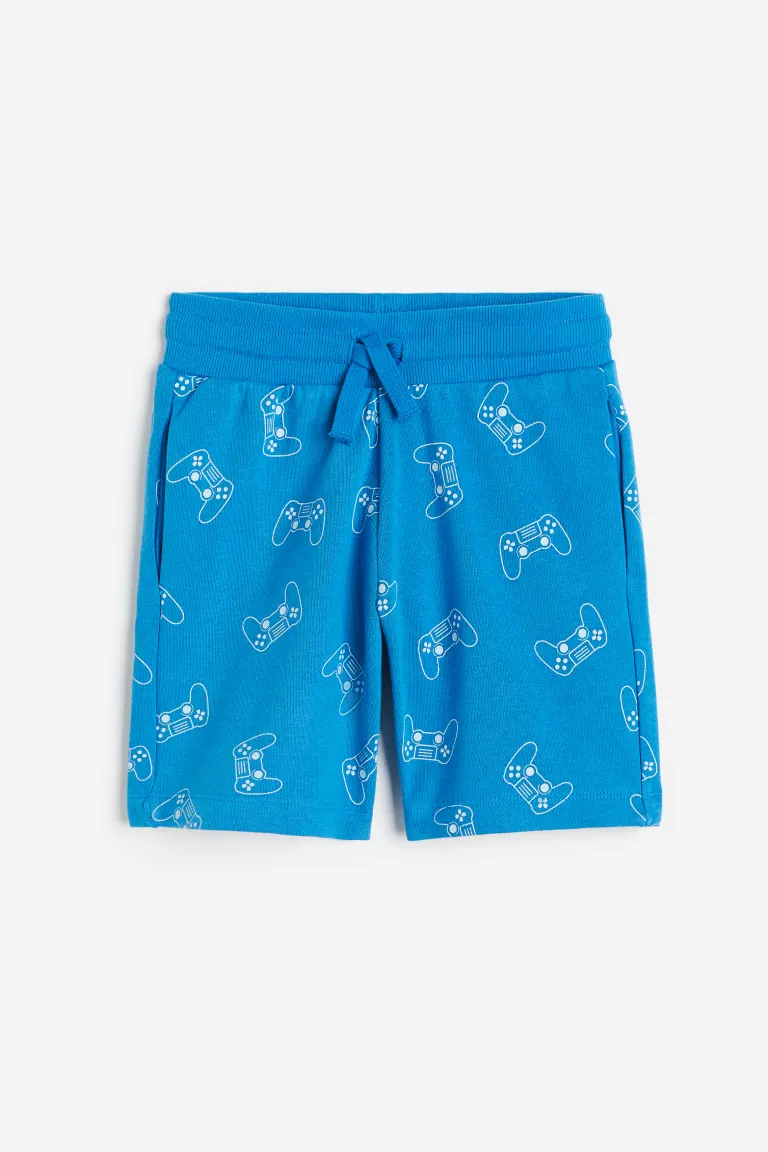 

Спортивные шорты из трикотажа H&M, синий