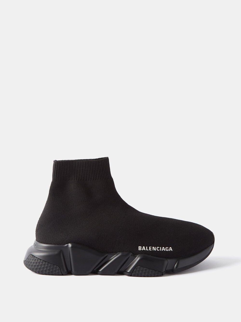 

Кроссовки speed с высокими носками Balenciaga, черный
