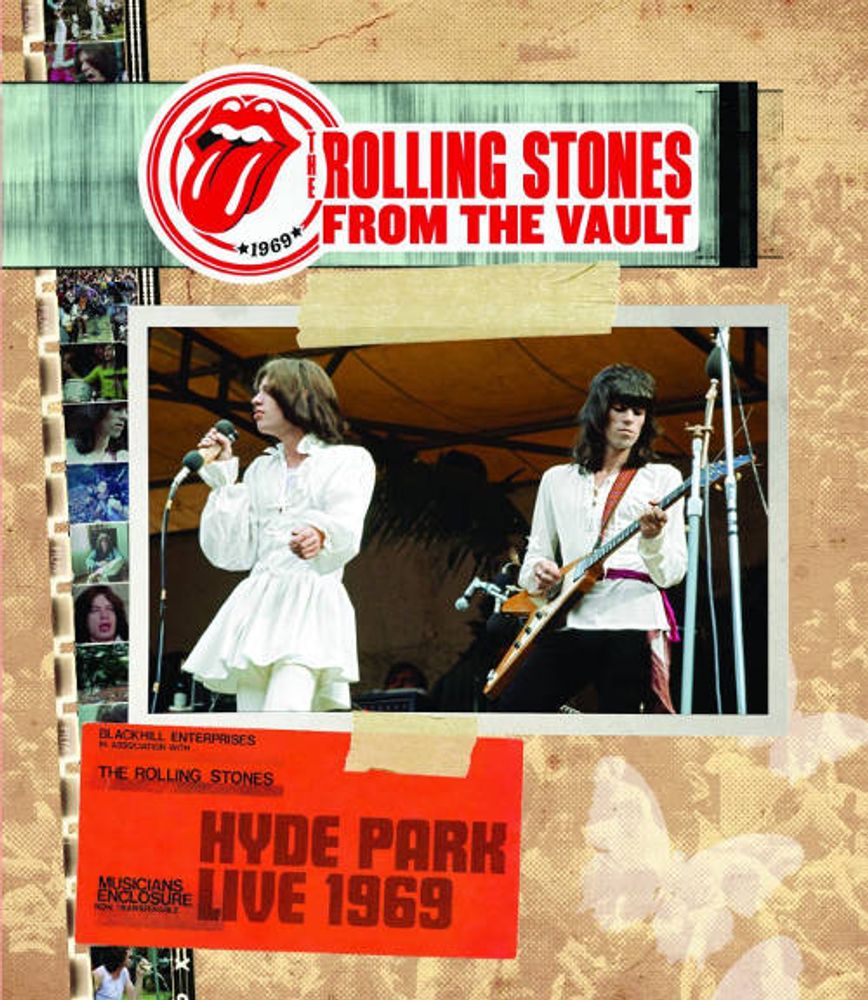 

Диск DVD The Rolling Stones - From The Vault: Hyde Park 1969