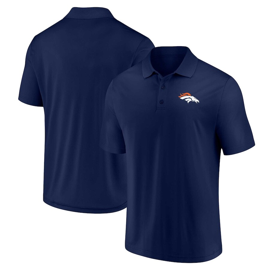 

Поло с коротким рукавом Fanatics Branded Denver Broncos, нави