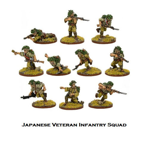 

Фигурки Japanese Veteran Infantry Squad