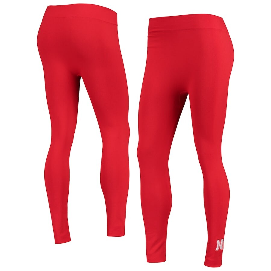 

Леггинсы ZooZatz Nebraska Huskers, алый
