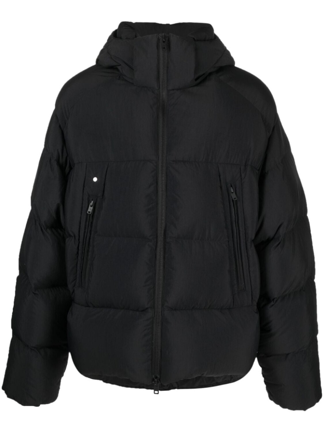 

Y-3 пуховик с капюшоном, черный