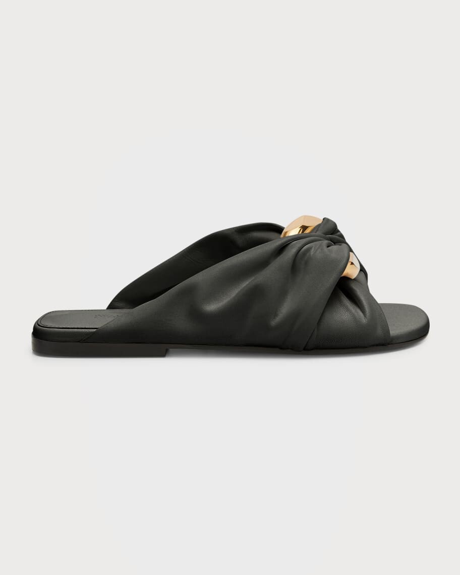 

Сандалии на плоской подошве с цепочкой Twist JW Anderson