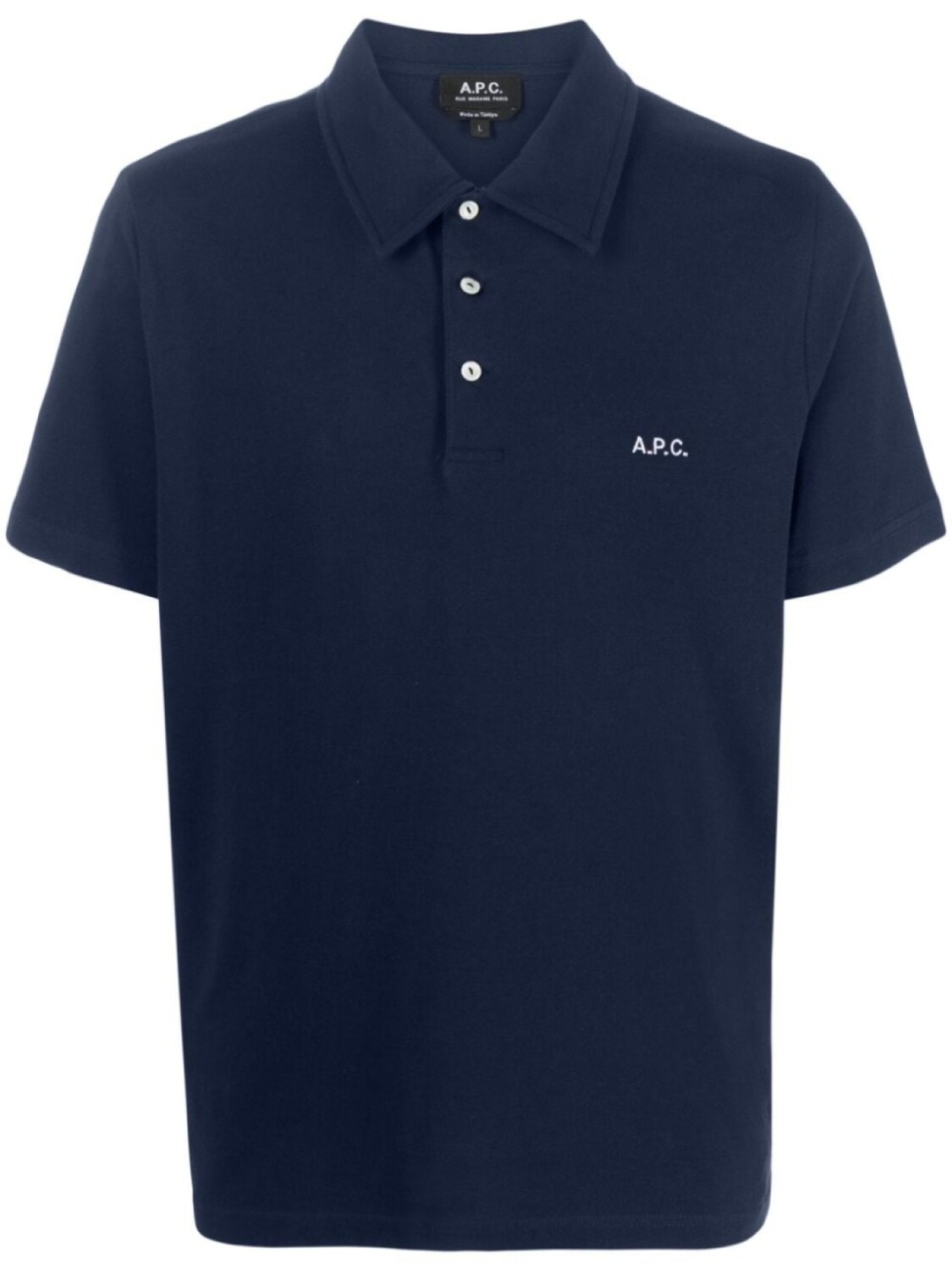 

A.P.C. рубашка поло Antoine, синий