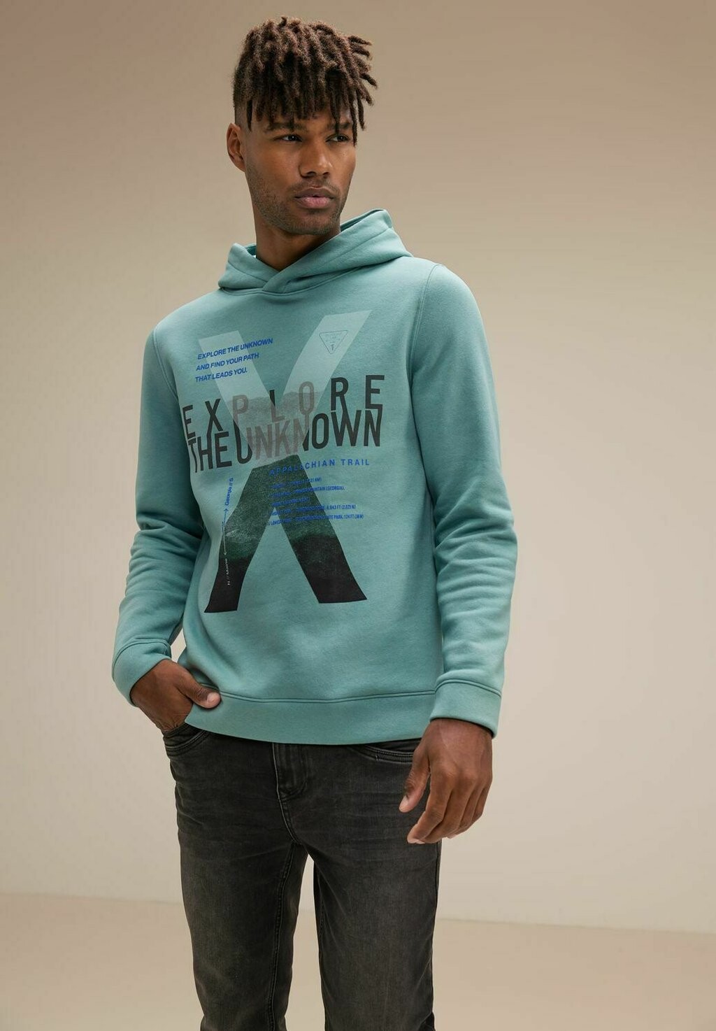 

Толстовка Mit Front Street One MEN, цвет grün