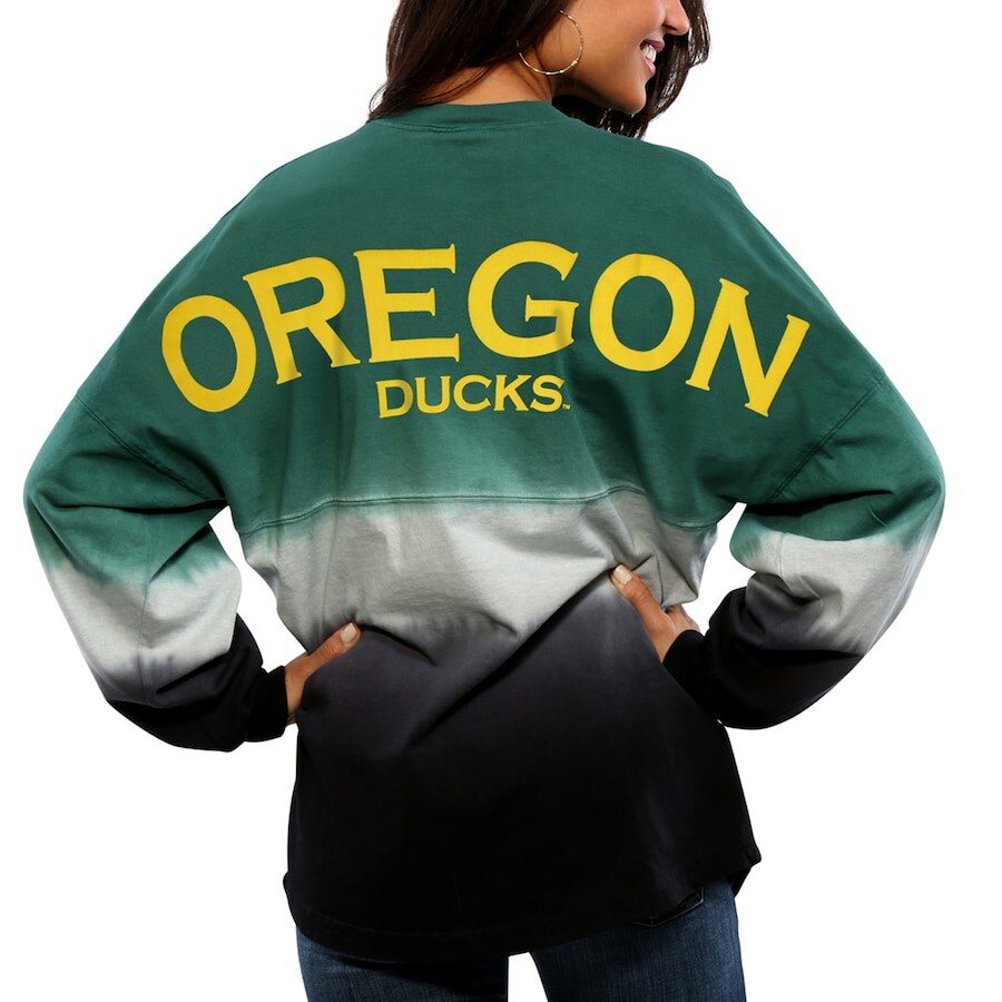 

Футболка с длинным рукавом Spirit Jersey Oregon Ducks, зеленый
