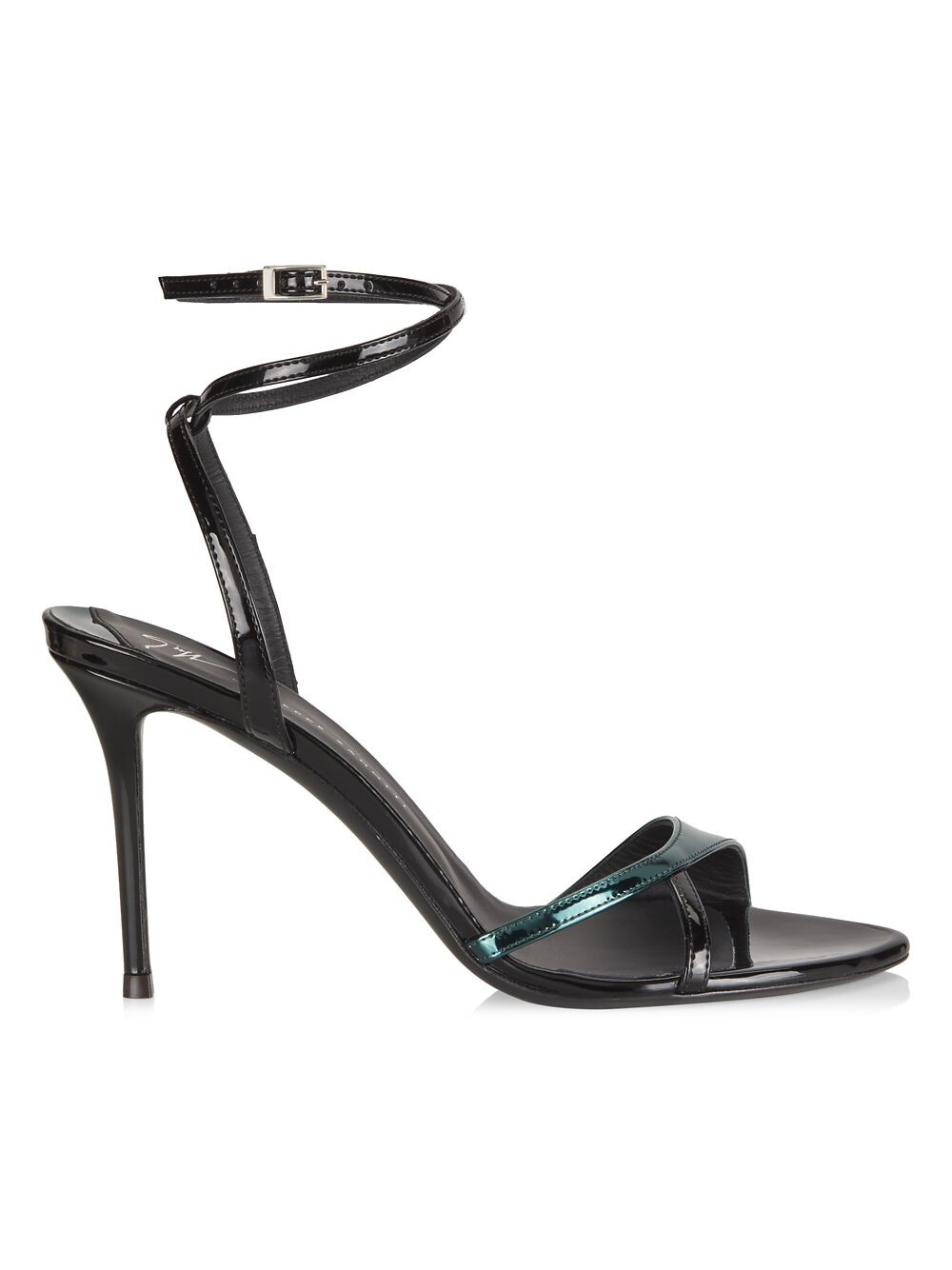 

Кожаные сандалии A/W Color Accent 90MM Giuseppe Zanotti, черный