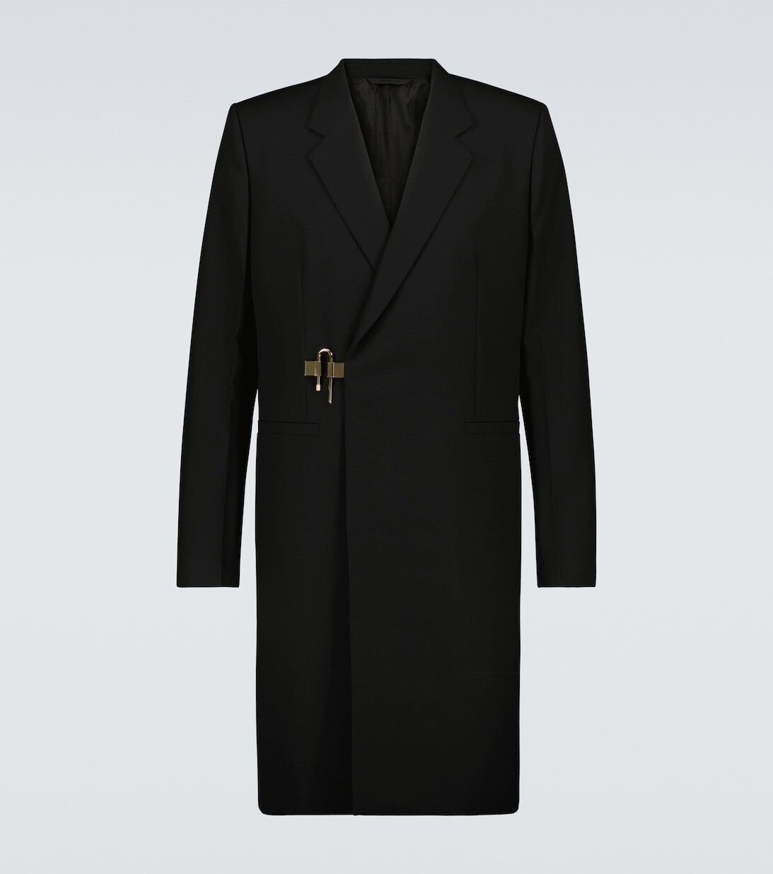 

Шерстяное пальто Givenchy, черный