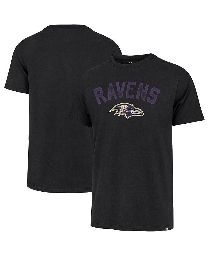 

Мужская черная футболка Baltimore Ravens All Arch Franklin '47 Brand, черный