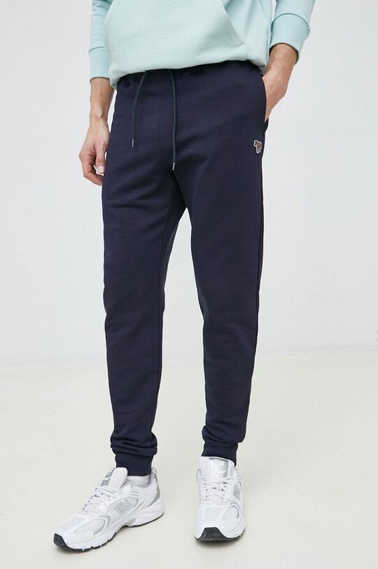 

Хлопковые спортивные брюки PS Paul Smith, темно-синий