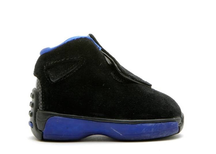 

Кроссовки AIR JORDAN 18 OG TD 'BLACK SPORT ROYAL' 2003, черный