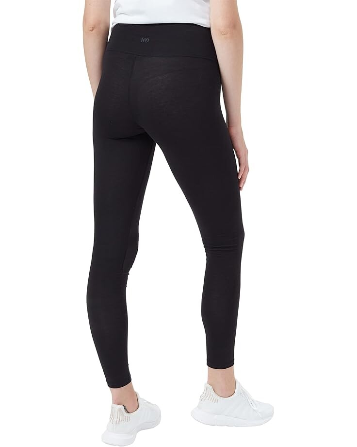 

Брюки tentree Organic Cotton High-Rise Leggings, цвет Meteorite Black