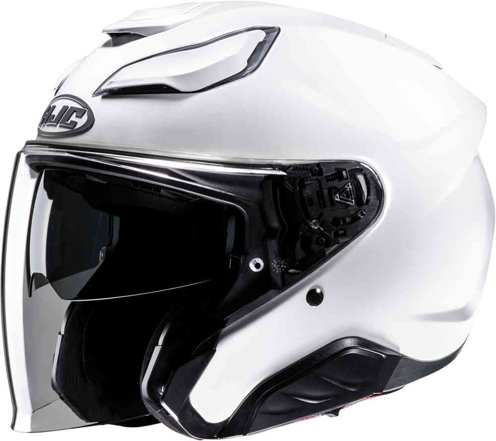 F31 Твердый реактивный шлем HJC, белый f31 люди реактивный шлем hjc белый серебристый