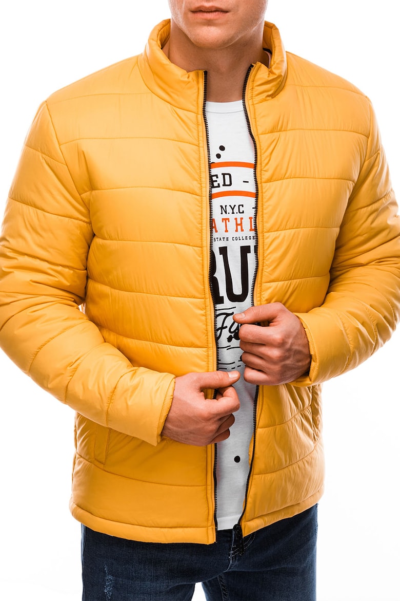 цена Зимняя пуховая куртка Edoti, желтый