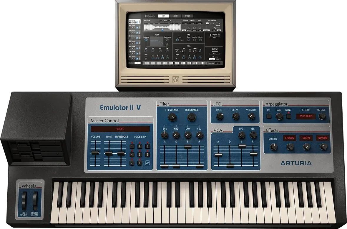 

Программный инструмент синтезатора Arturia Emulator II V