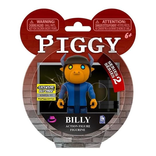 Коллекционная фигурка Piggy Series 2 Billy the Bull Roblox Phatmojo, экшн советский рядовой в атаке оловянная коллекционная фигурка