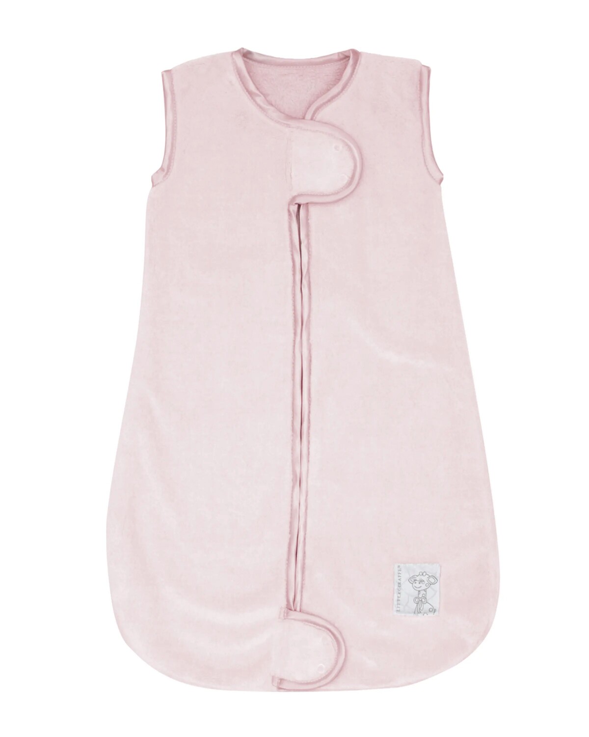 

Носимое детское одеяло Dreamsack Powder Plush Little Giraffe, цвет Pink Pattern