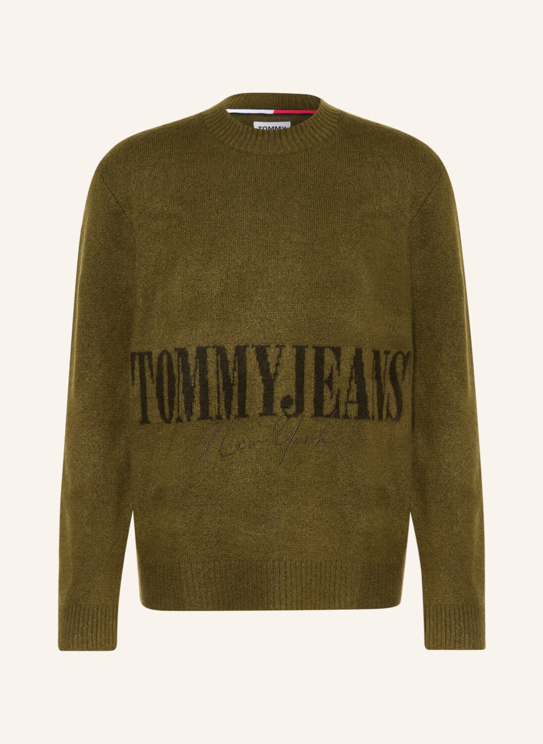 

Свитер TOMMY JEANS, оливковый, Зеленый