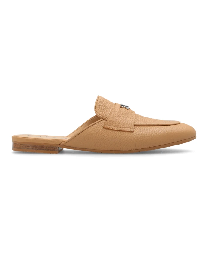 

Сандалии из кожи антилопы Casadei, бежевый