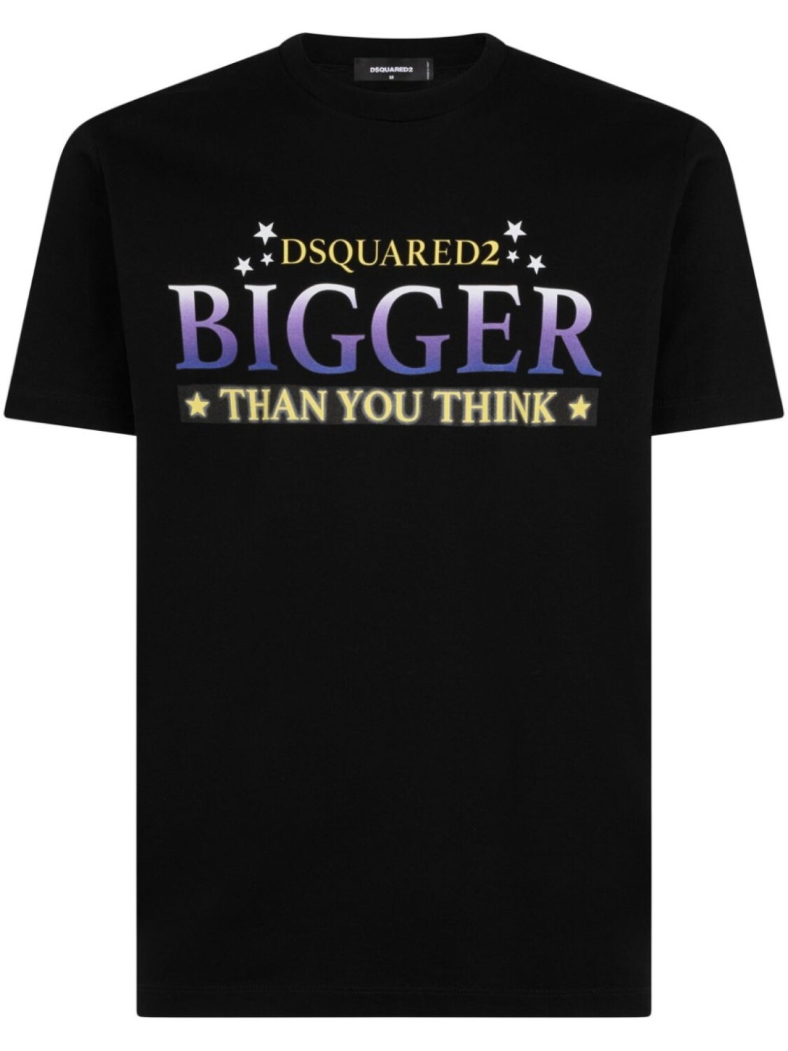 

Dsquared2 text-print cotton T-shirt, черный
