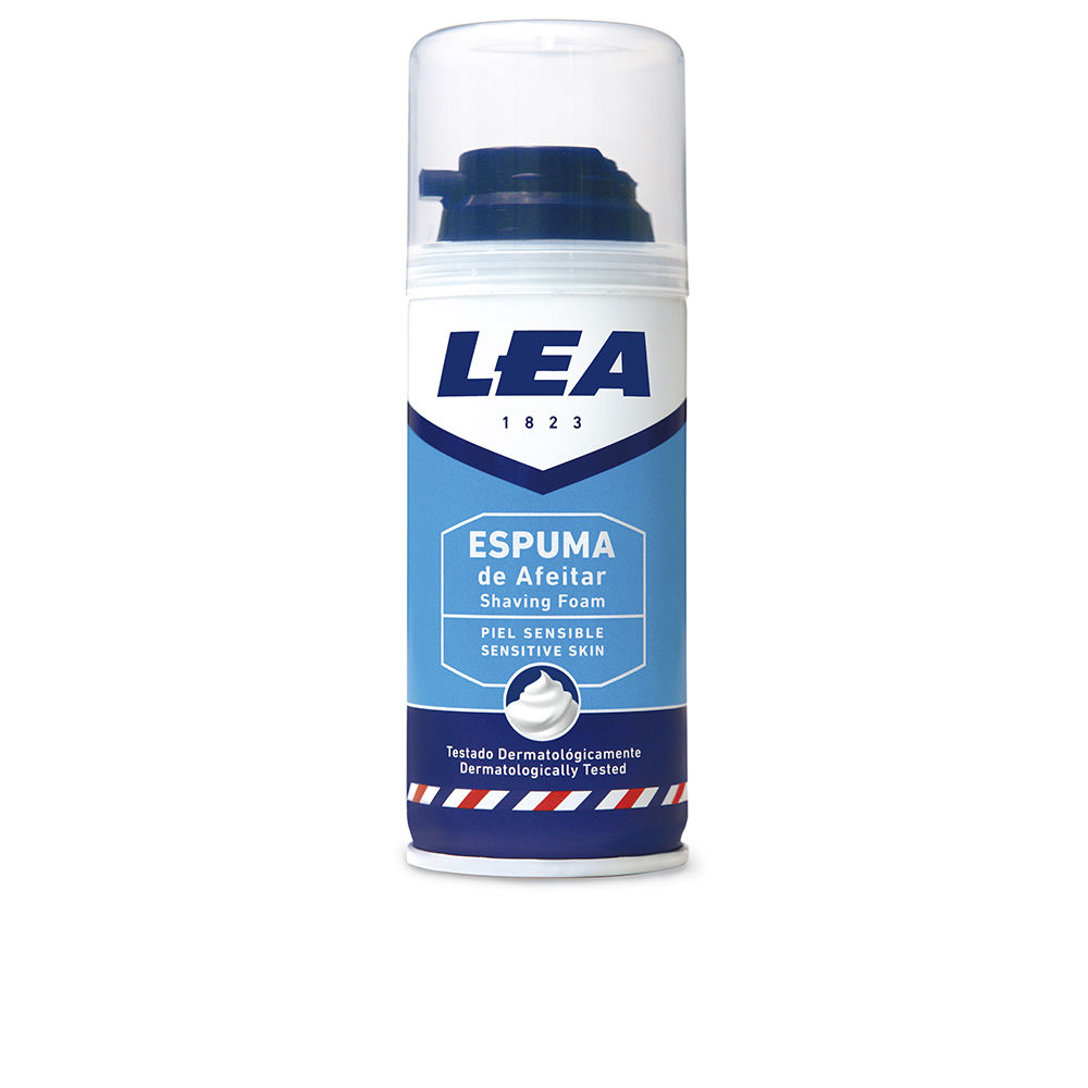 Пена для бритья Sensitive skin espuma de afeitar Lea, 100 мл цена и фото