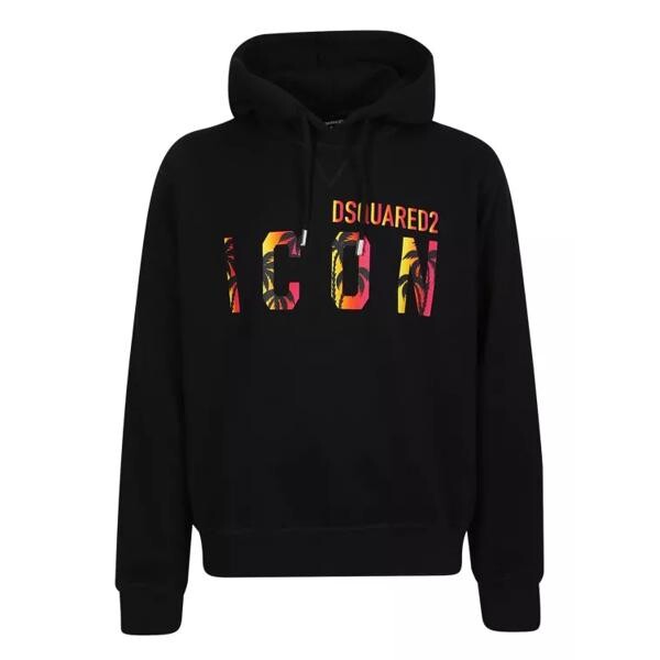 

Футболка black icon sunset hoodie Dsquared2, бежевый