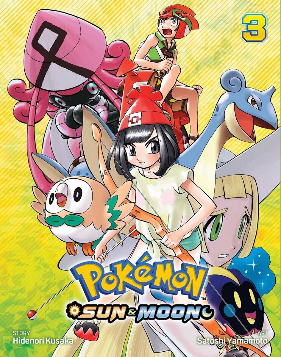 

Манга Pokemon Sun & Moon Manga Volume 3