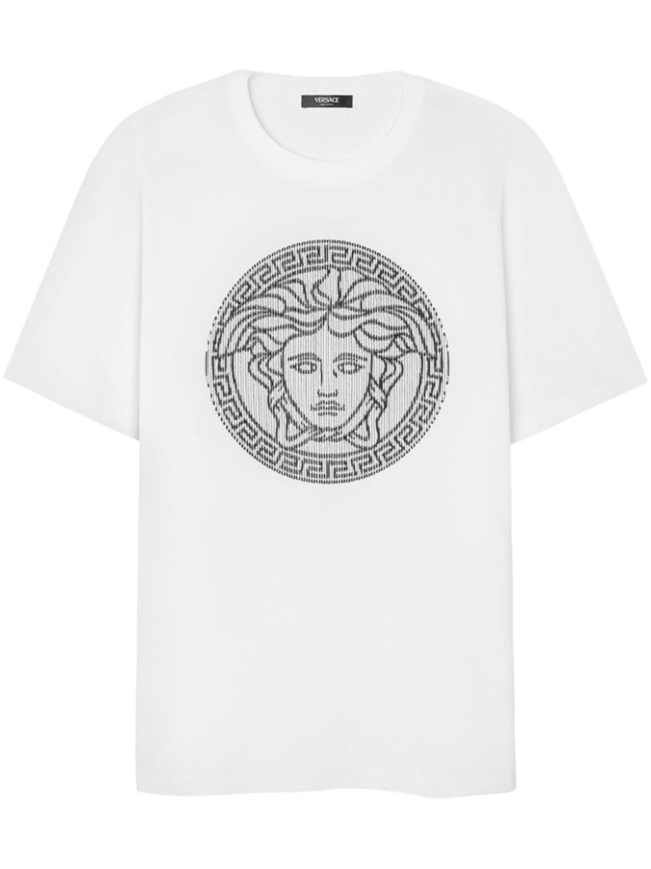 

Versace футболка Medusa Sliced, белый