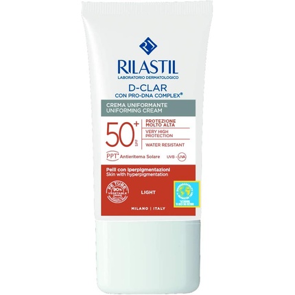цена Rilastil Sun System D-Clar Light Uniform Солнцезащитный крем Spf50+ 40 мл, Rilastil Sole