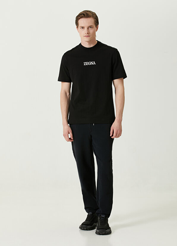 

Черные спортивные штаны на шнурке Zegna, Черный