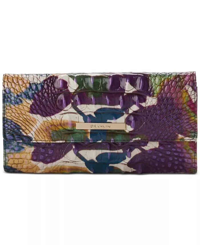 

Кожаный кошелек Cordelia Melbourne Brahmin, фиолетовый
