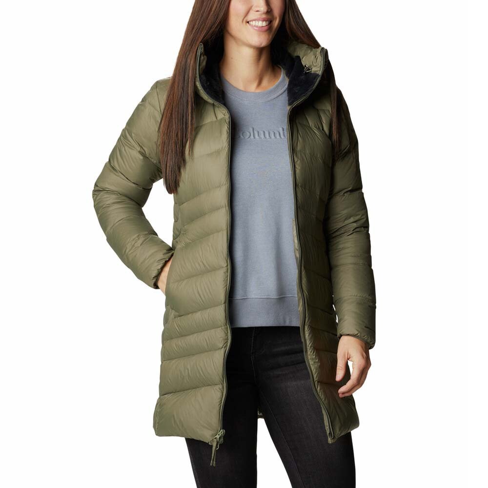 

Куртка Columbia Autumn Park Down Mid, зеленый