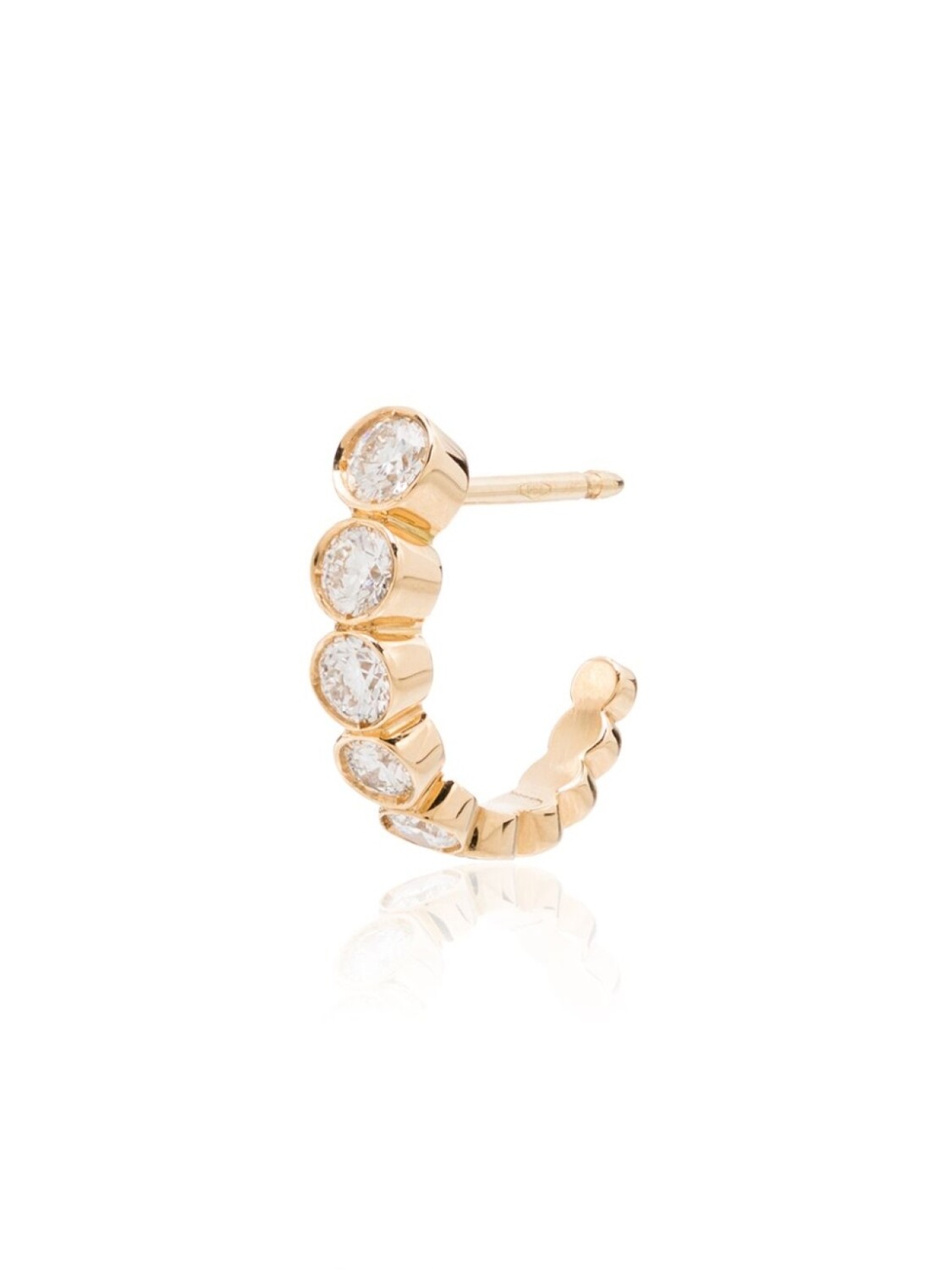 

Золотая серьга Boucle с бриллиантами Sophie Bille Brahe, золотой