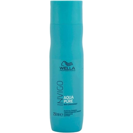 Professionals Invigo Balance Aqua Pure Очищающий шампунь 250 мл, Wella шампуни wella professionals шампунь очищающий invigo aqua pure purifying shampoo