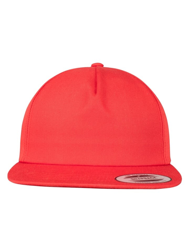 

Бейсболка Flexfit 5 Panel, красный