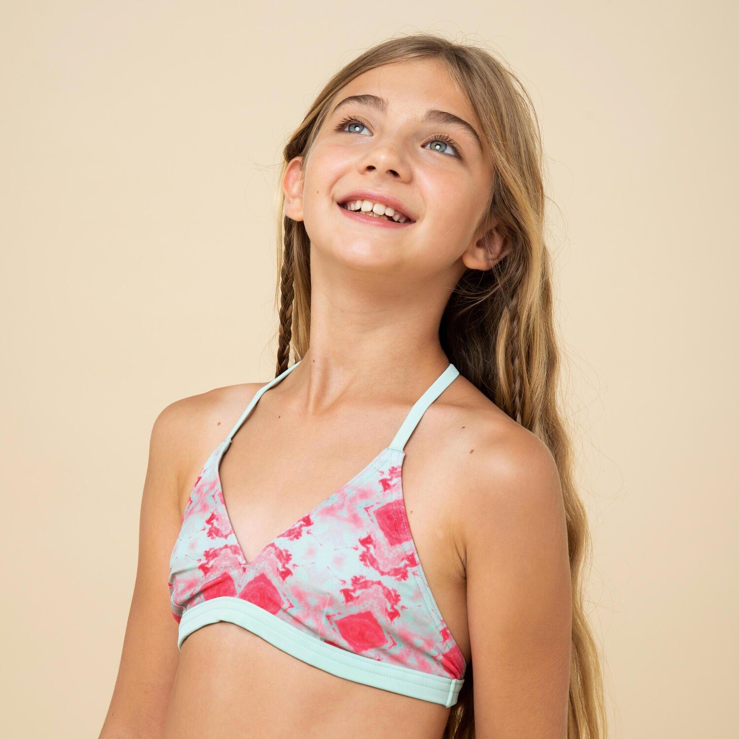 

Купальник Decathlon Top Surf Triangle Betty Olaian, синий