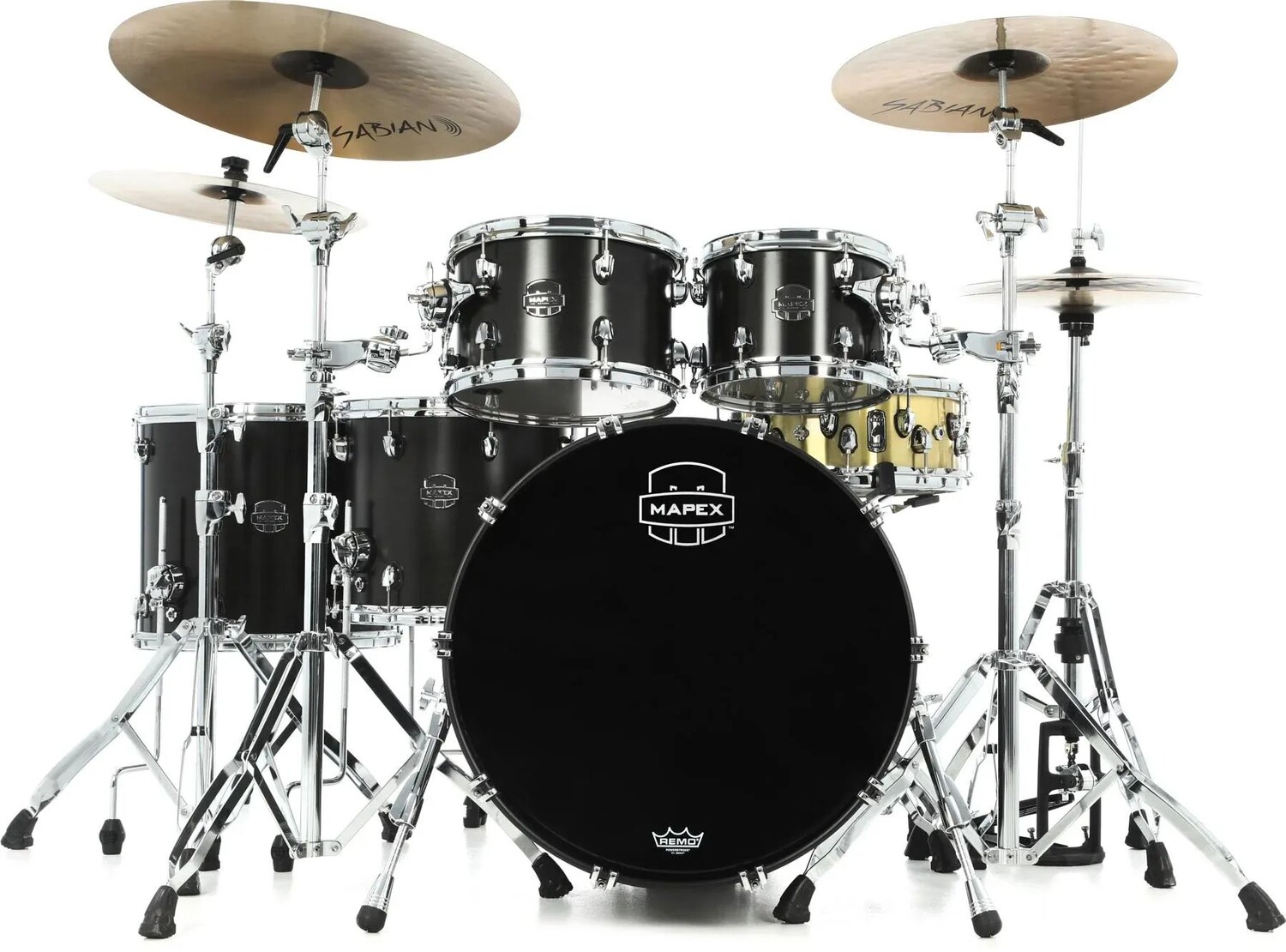 

Mapex Saturn Набор из 5 предметов Studioease Shell — Satin Black