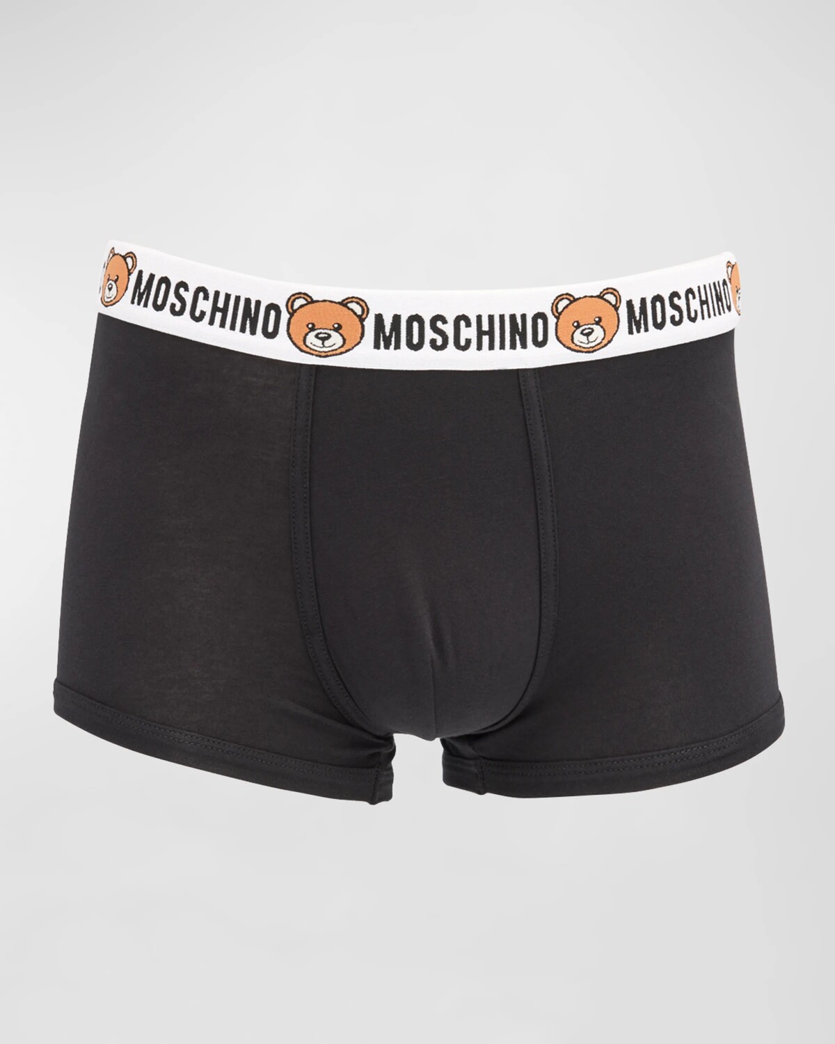 

Мужские трусы из двух пар с логотипом Bear Moschino, черный