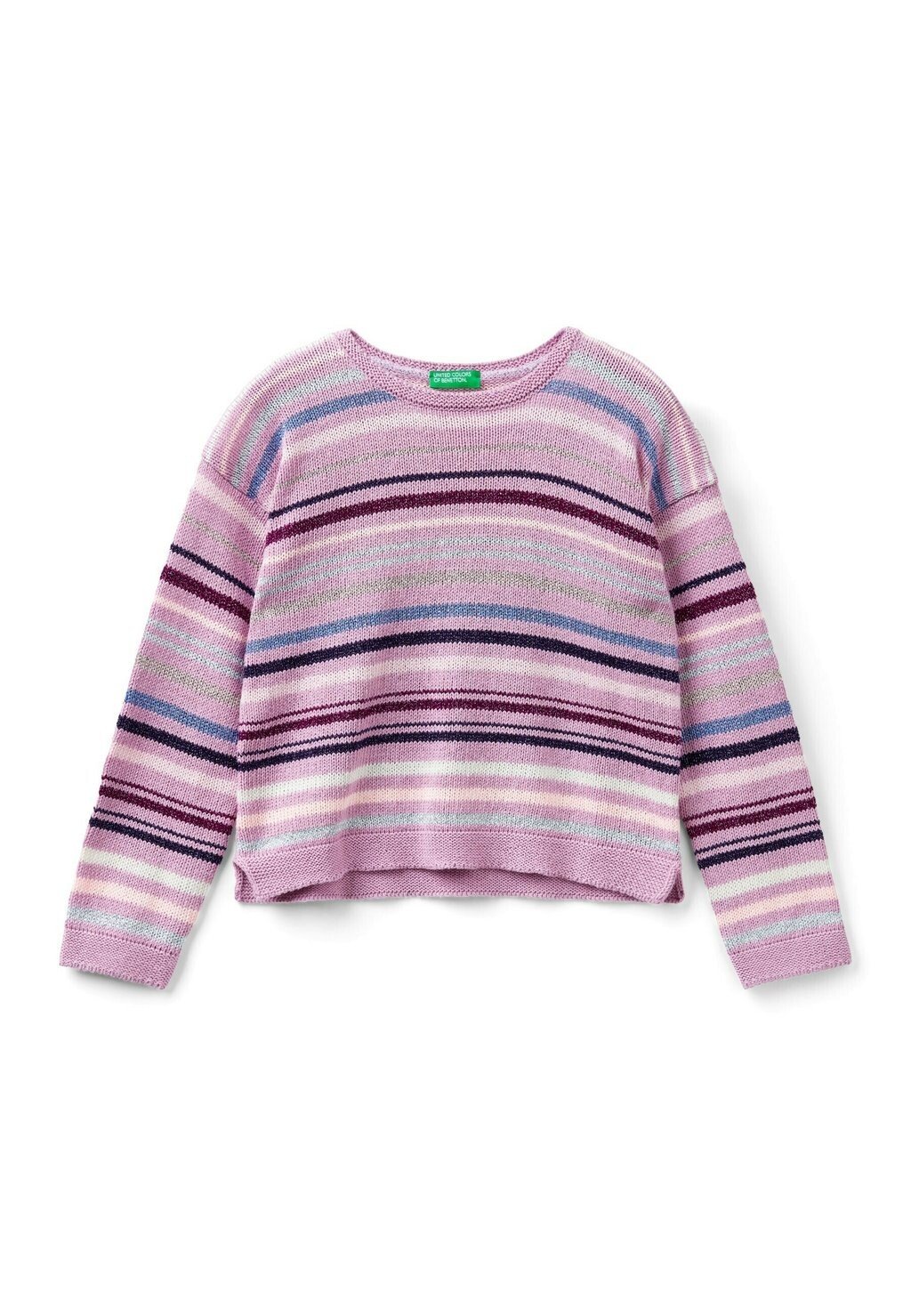 

Вязаный свитер STRIPED United Colors of Benetton, цвет multicolor