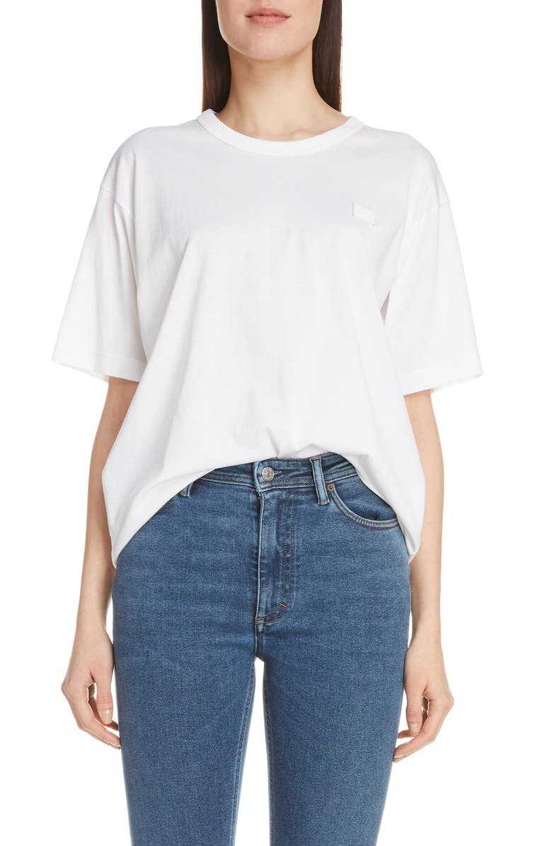 

Футболка унисекс Nash Face Patch ACNE STUDIOS