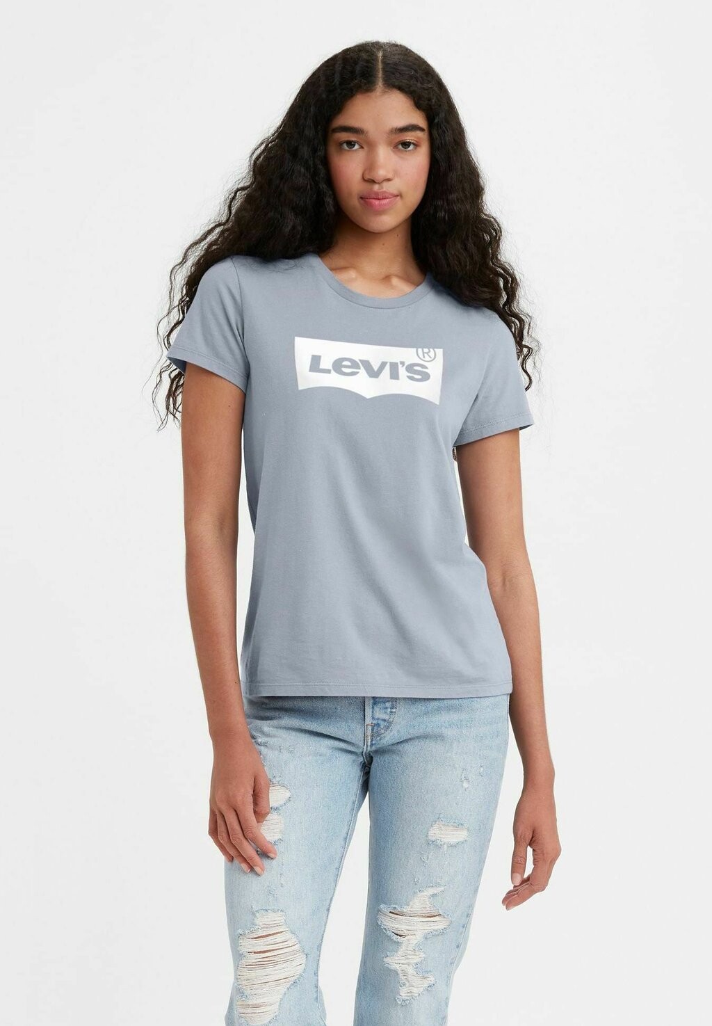 

Футболка с принтом Levi's, синий