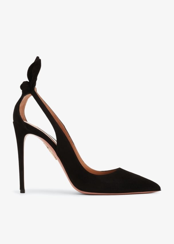 

Туфли Aquazzura Bow Tie, черный