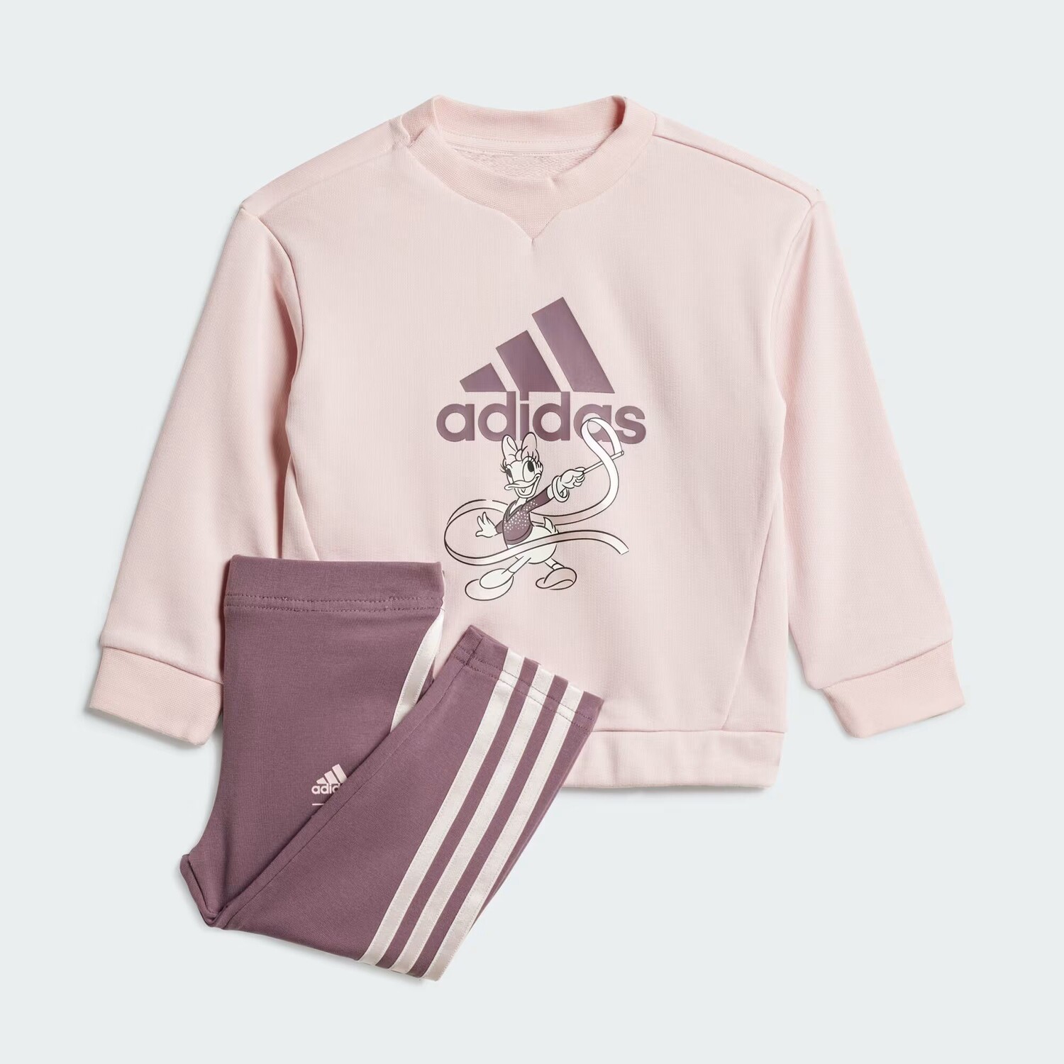 

Дисней Минни и Дейзи Джоггеры Adidas, цвет Sandy Pink/Shadow Fig