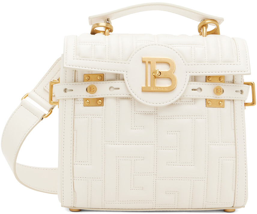 

Off-White B-Buzz 23 Сумка Блан в футляре Balmain